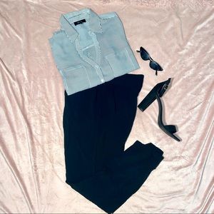 Black Loose Fit Trousers